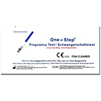 One Step - 15 Pruebas de Embarazo 10 mIU-ml Formato 3-5 mm
